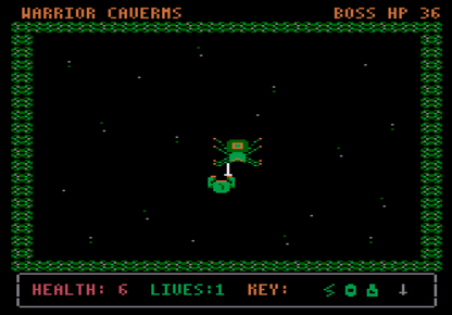Warrior Caverns – Atari 8-Bit Digital Edition